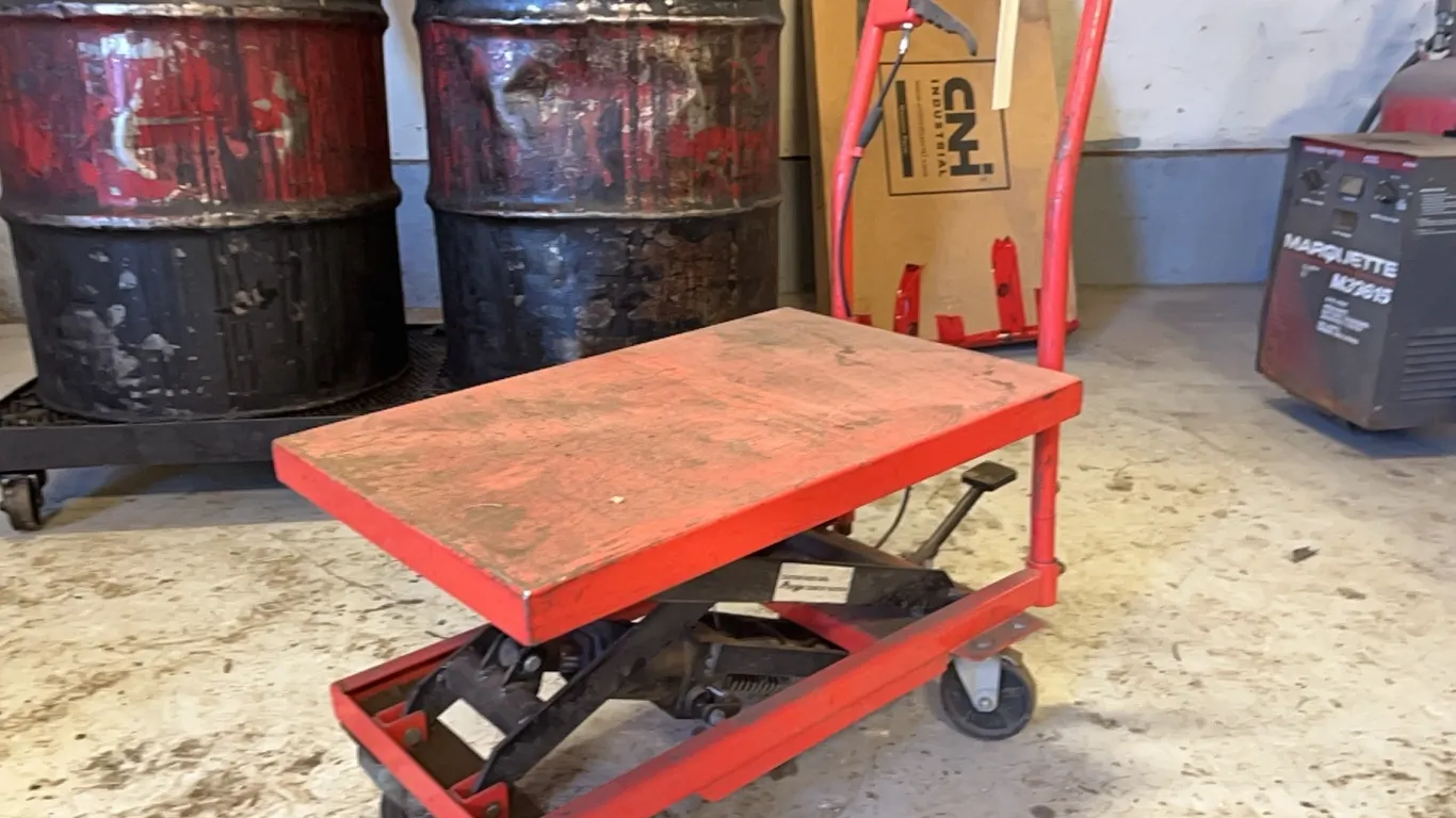 Trolly with Hydraulic Lift