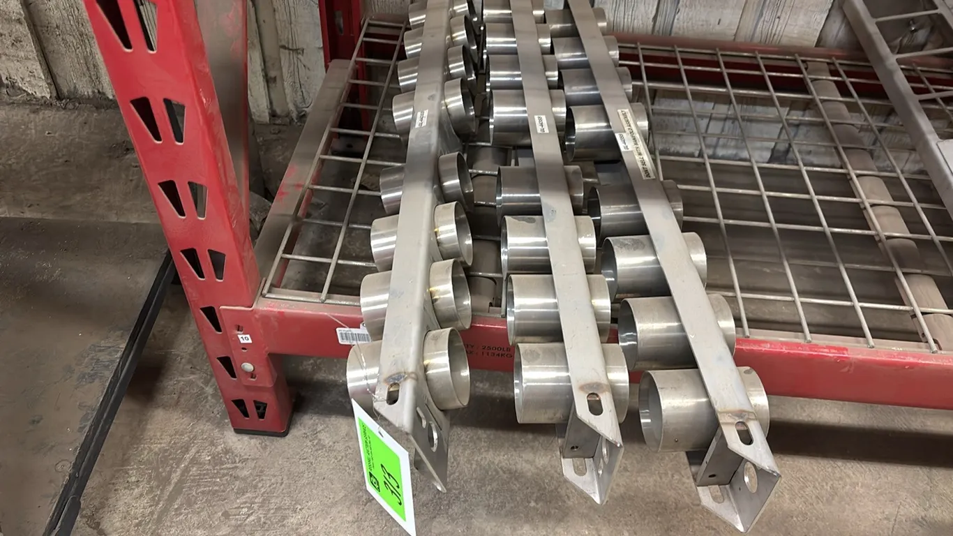 (3) 50 Series Stainless Steel GL443 Manifold Parts