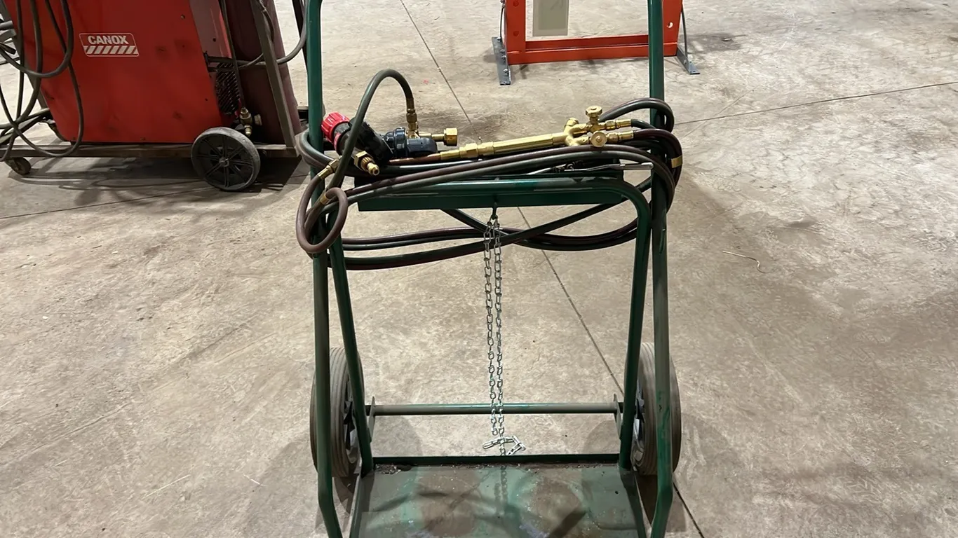 Cutting Torch with Cart