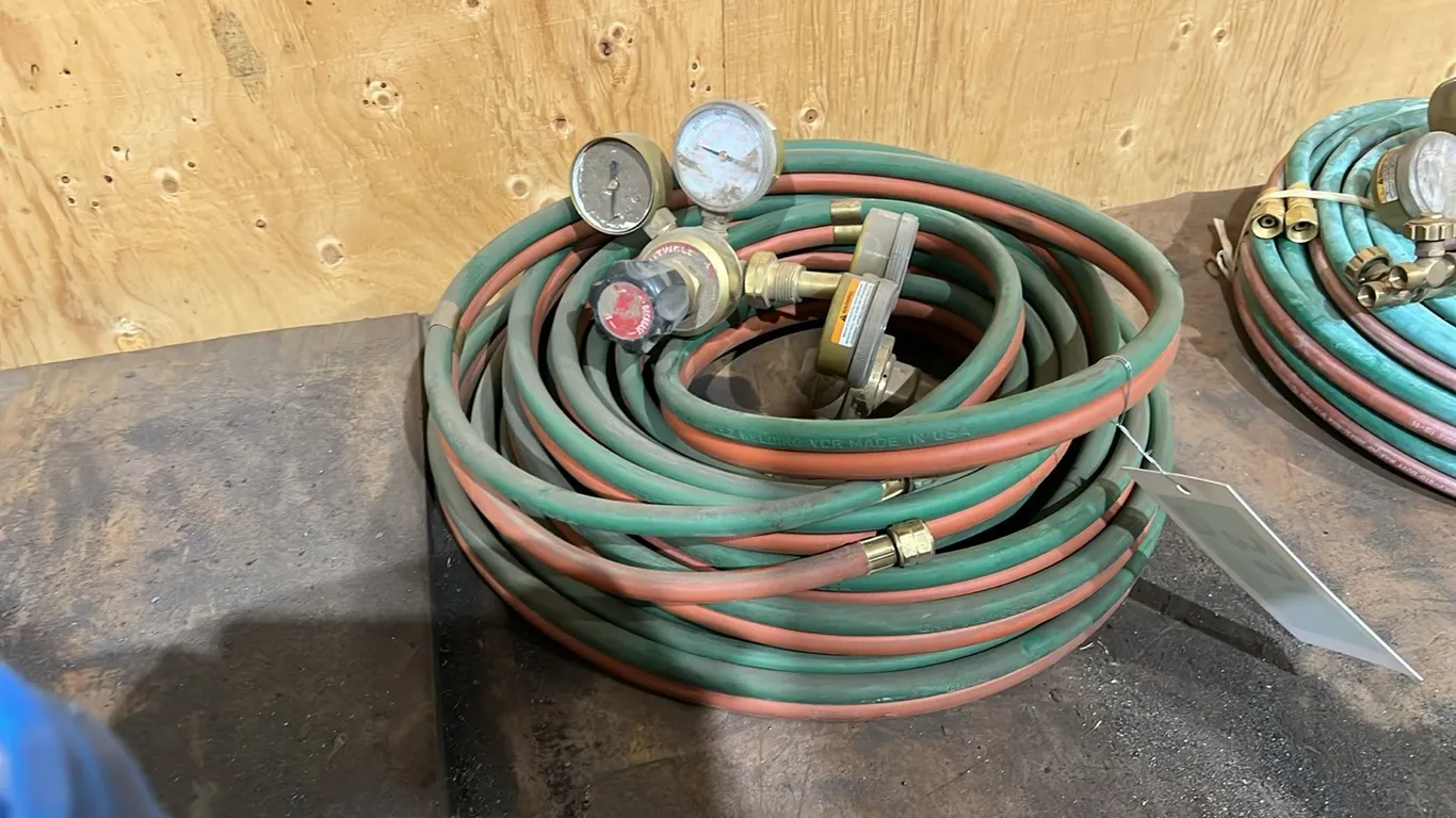 Oxy/Acetylene Hoses with Gauges