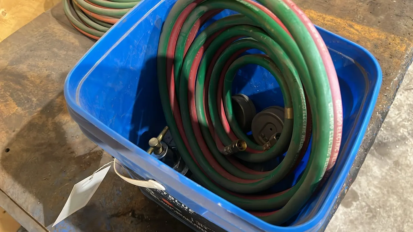 Oxy/Acetylene Hoses with Gauges