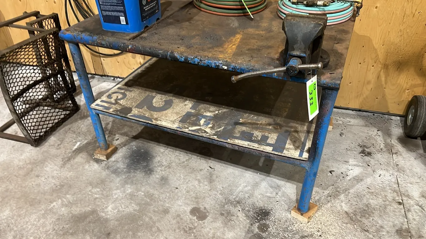 34"x50" Welding Bench with No. 6 Bench Vise