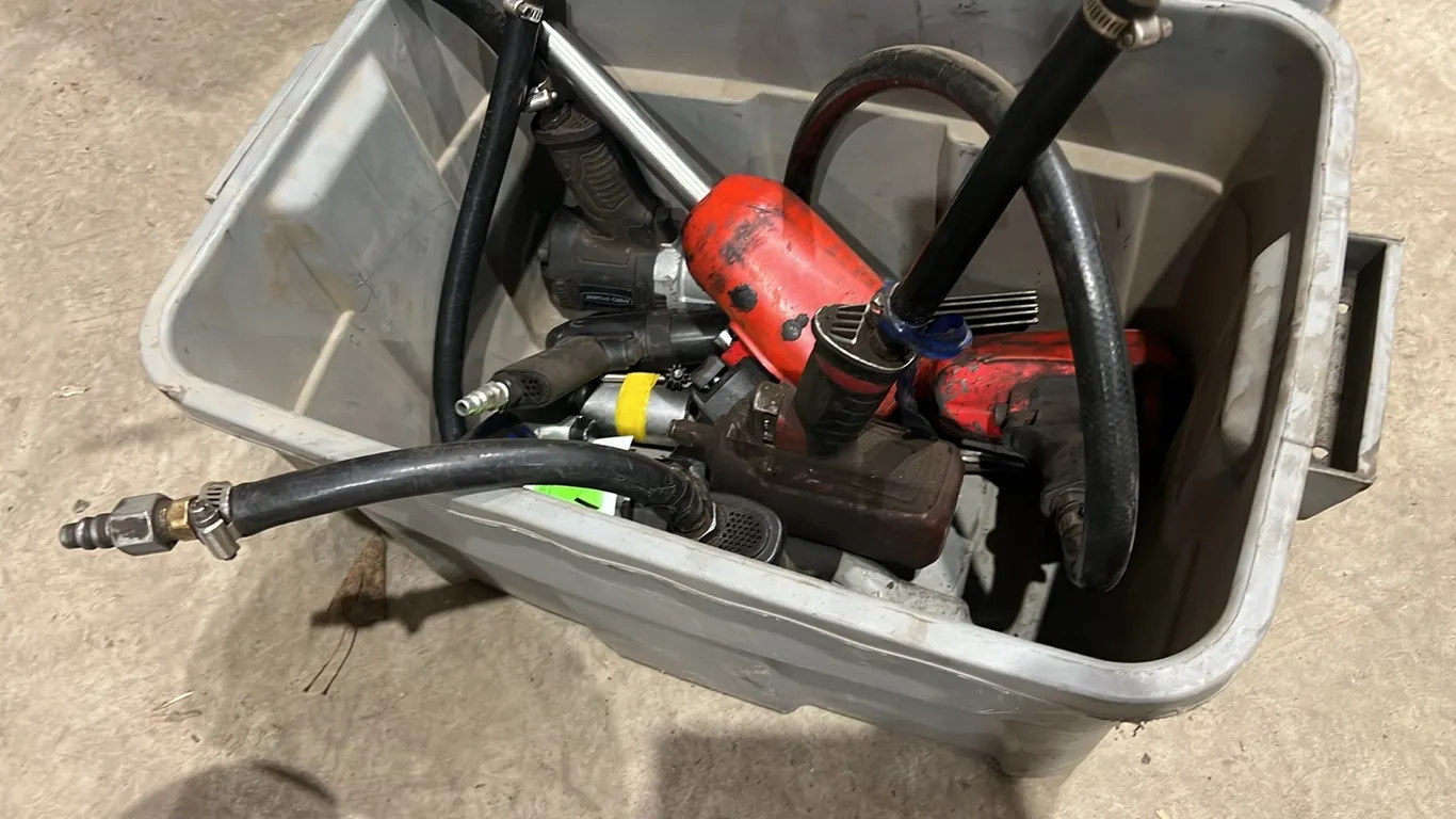 Poly Tote with Assorted Tools