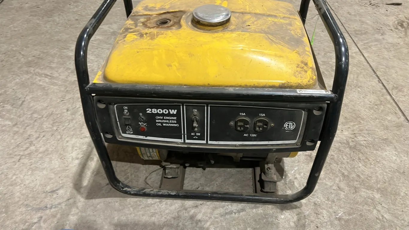 2800W Gas Powered Generator 100/120V