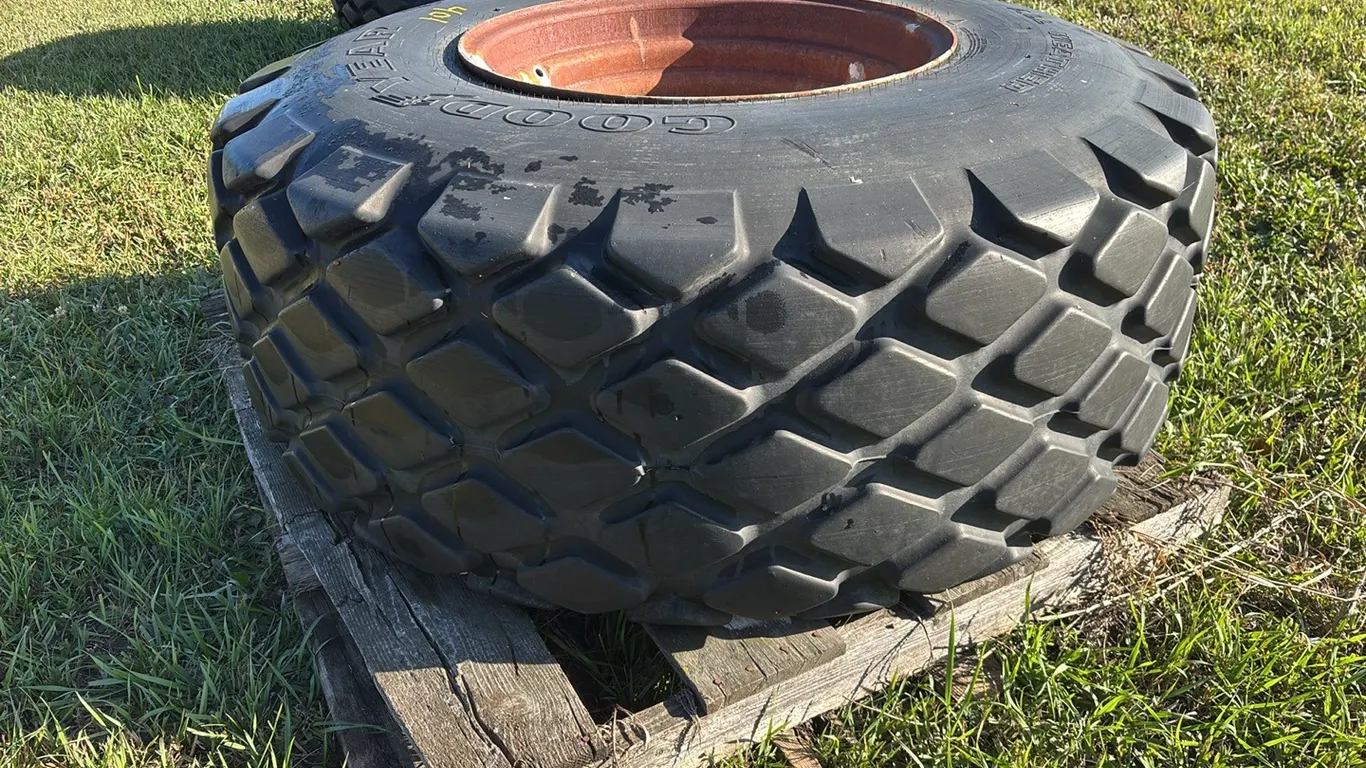 (1) Goodyear All Weather 23.1-26 10 Ply Tire
