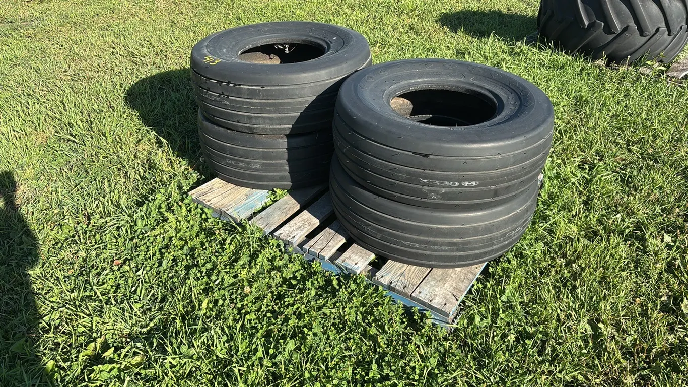 (4) Goodyear 12.5L-15Fl Load Range D Tires