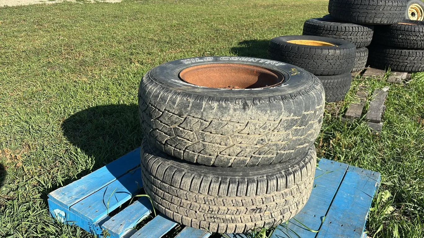 (2) Various 31 x 10.5 R15LT Tires