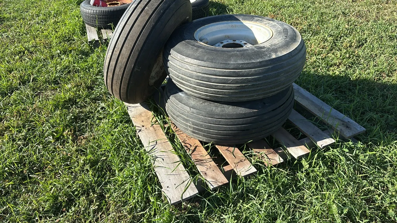 (3) Various Brand Tires (1) 11L-15 and (2) 9.5L-15