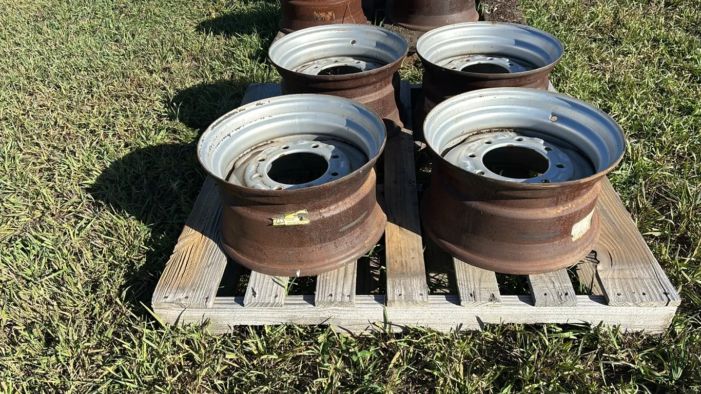 (4) 16.5 x 8.25 8 Bolt Implement Rims