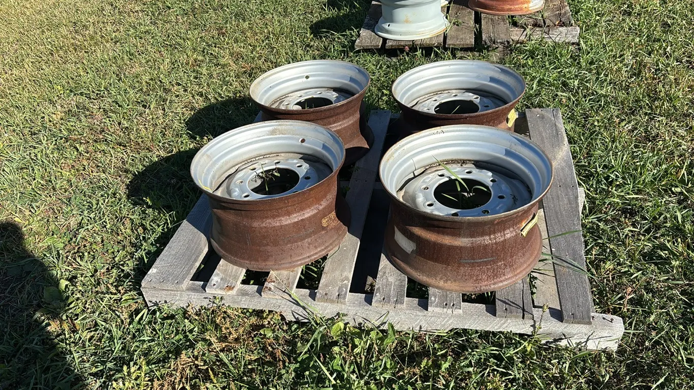 (4) 16.5 x 8.25 8 Bolt Implement Rims