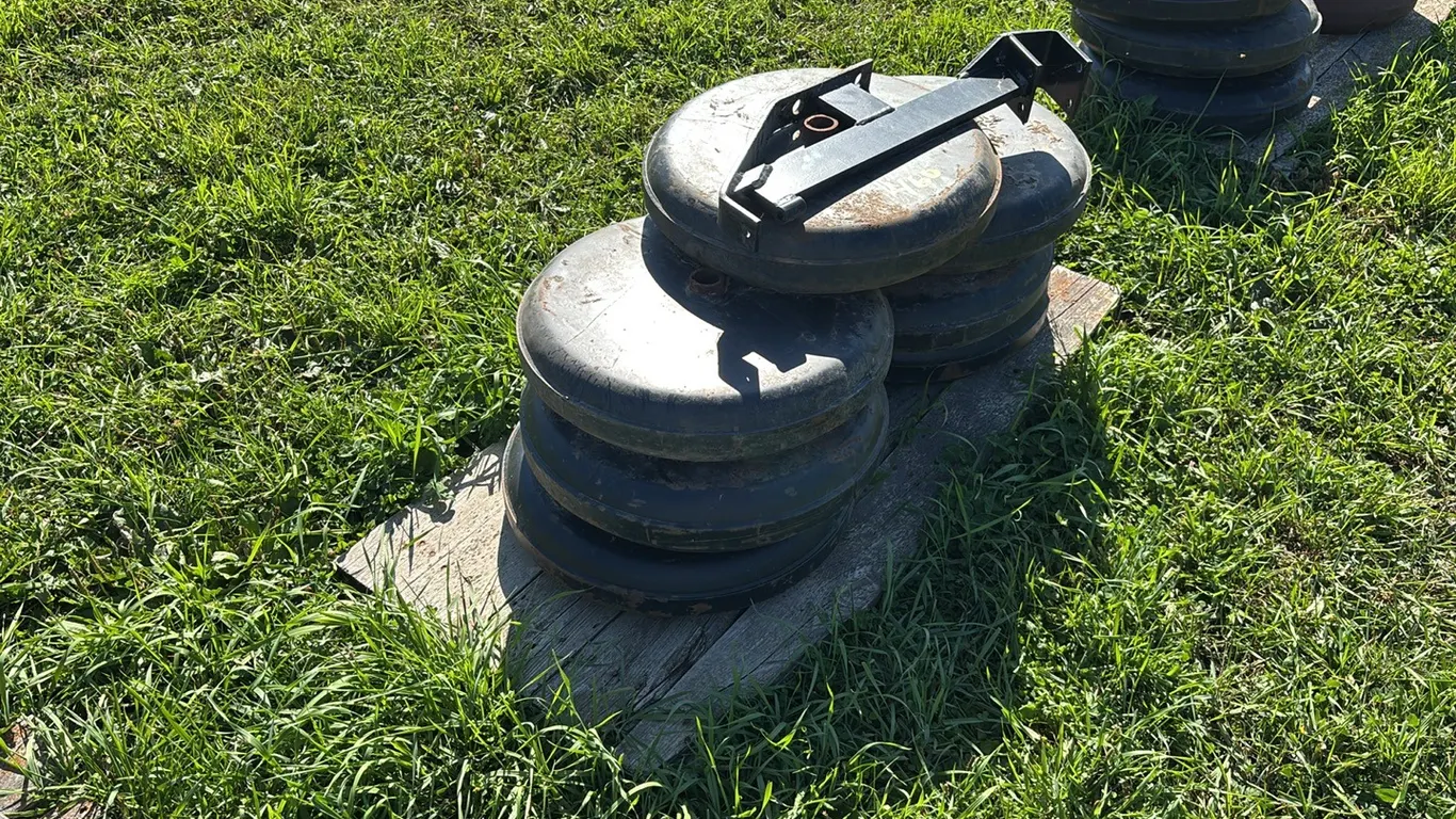 (7) 4-1/2" Steel Packers for a Flexi-Coil 5000