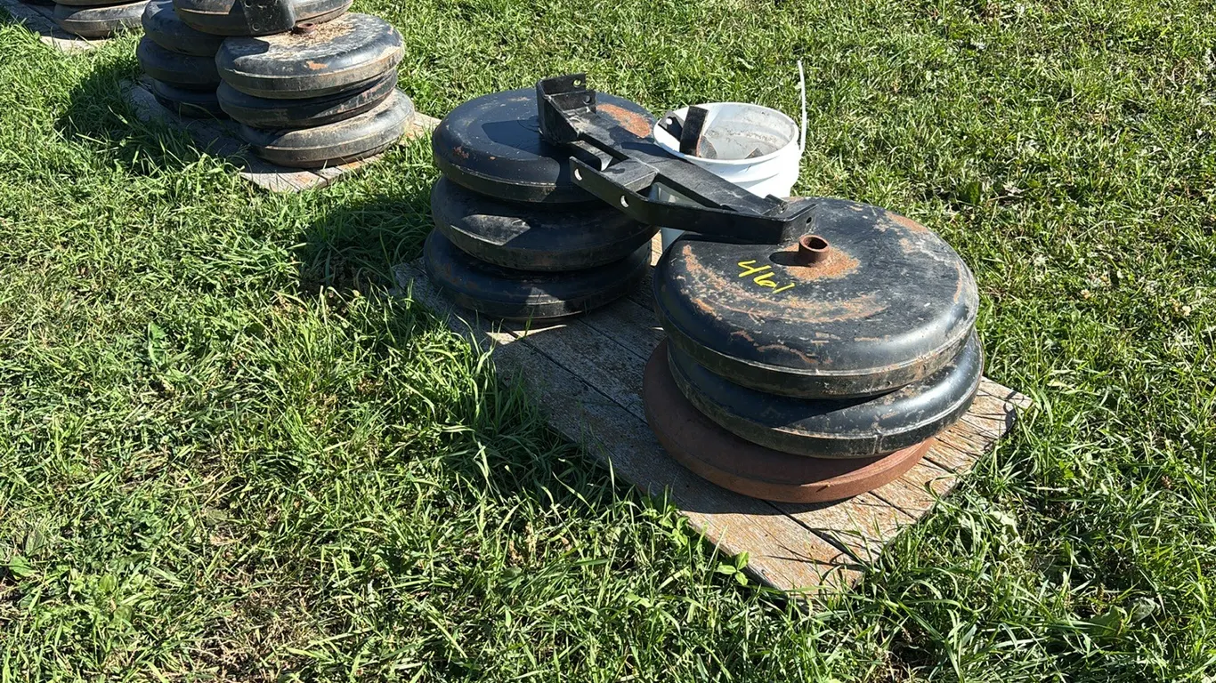 (6) 4-1/2" Steel Packers for a Flexi-Coil 5000