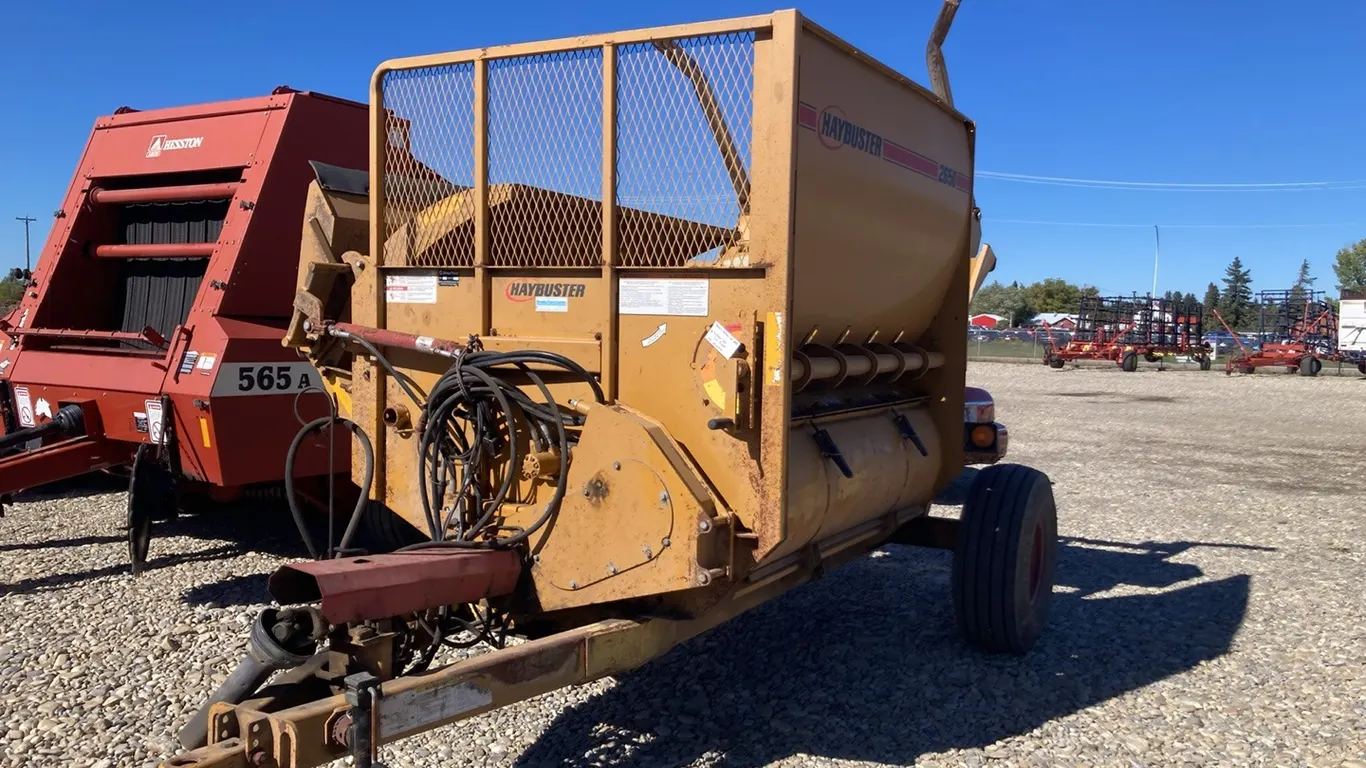 2650 Hay Buster Bale Processor s/n: 2610584750 **D-83**