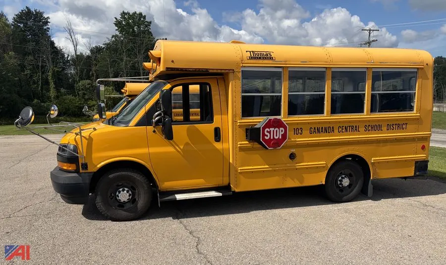 2018 Chevy Express G3500 Mini School Bus