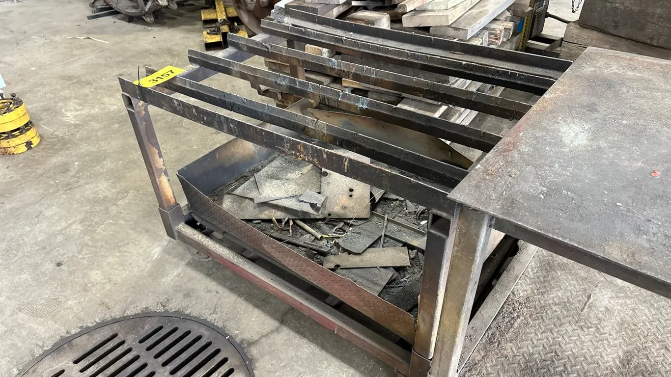 Cutting Table On Casters