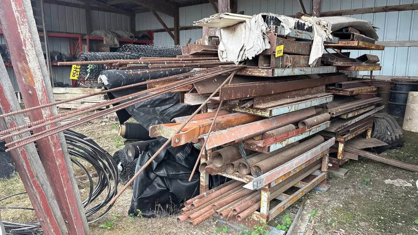 (2) Racks W/ Misc Steel