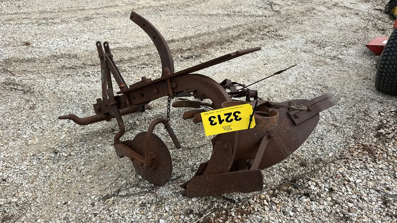 3 Point (1) Bottom Plow, Walkbehind Cultivator