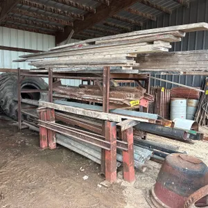 Steel Racking W/ Misc Steel
