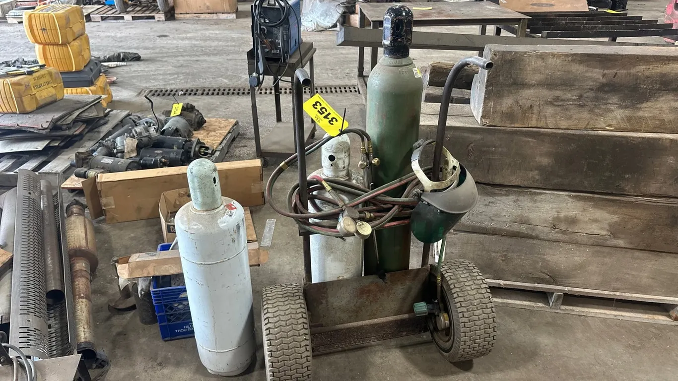 Torch W/ Cart And Tanks
