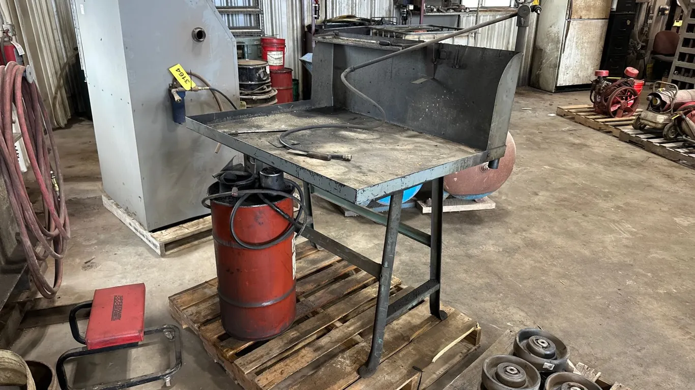 Degreasing Table W/ Pump
