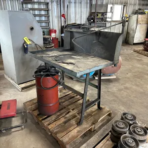 Degreasing Table W/ Pump