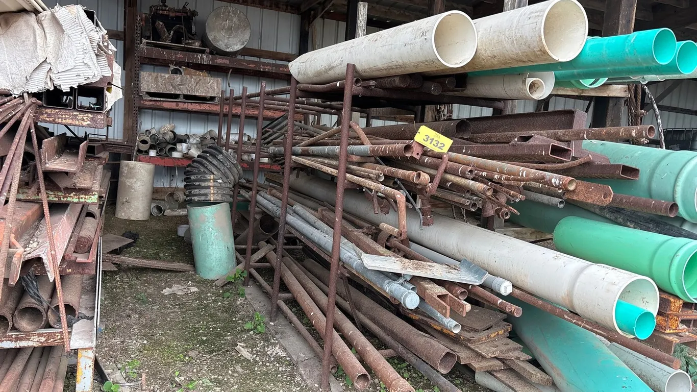 Rack Of Misc Steel