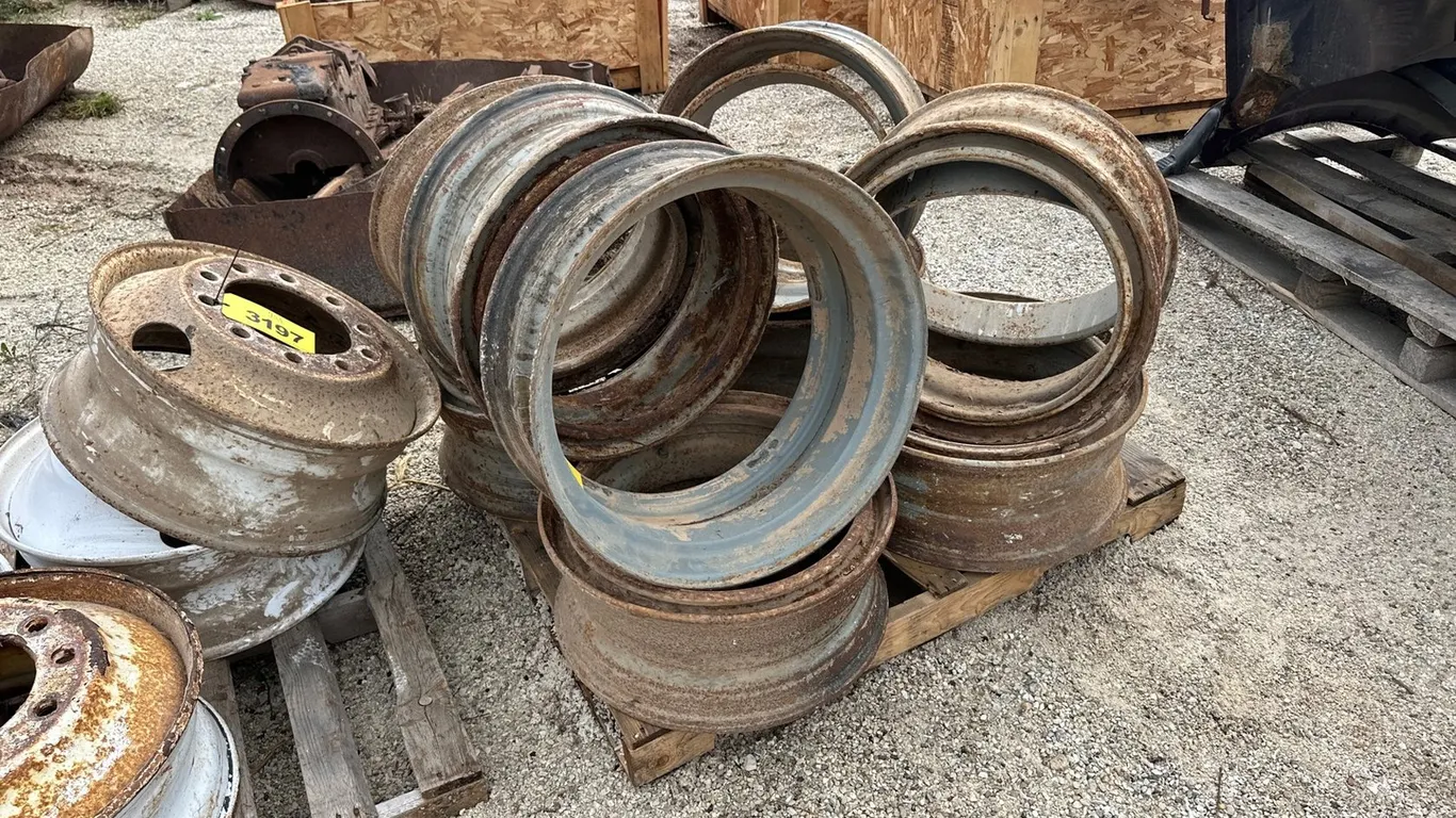 Pallet Of Truck Rims