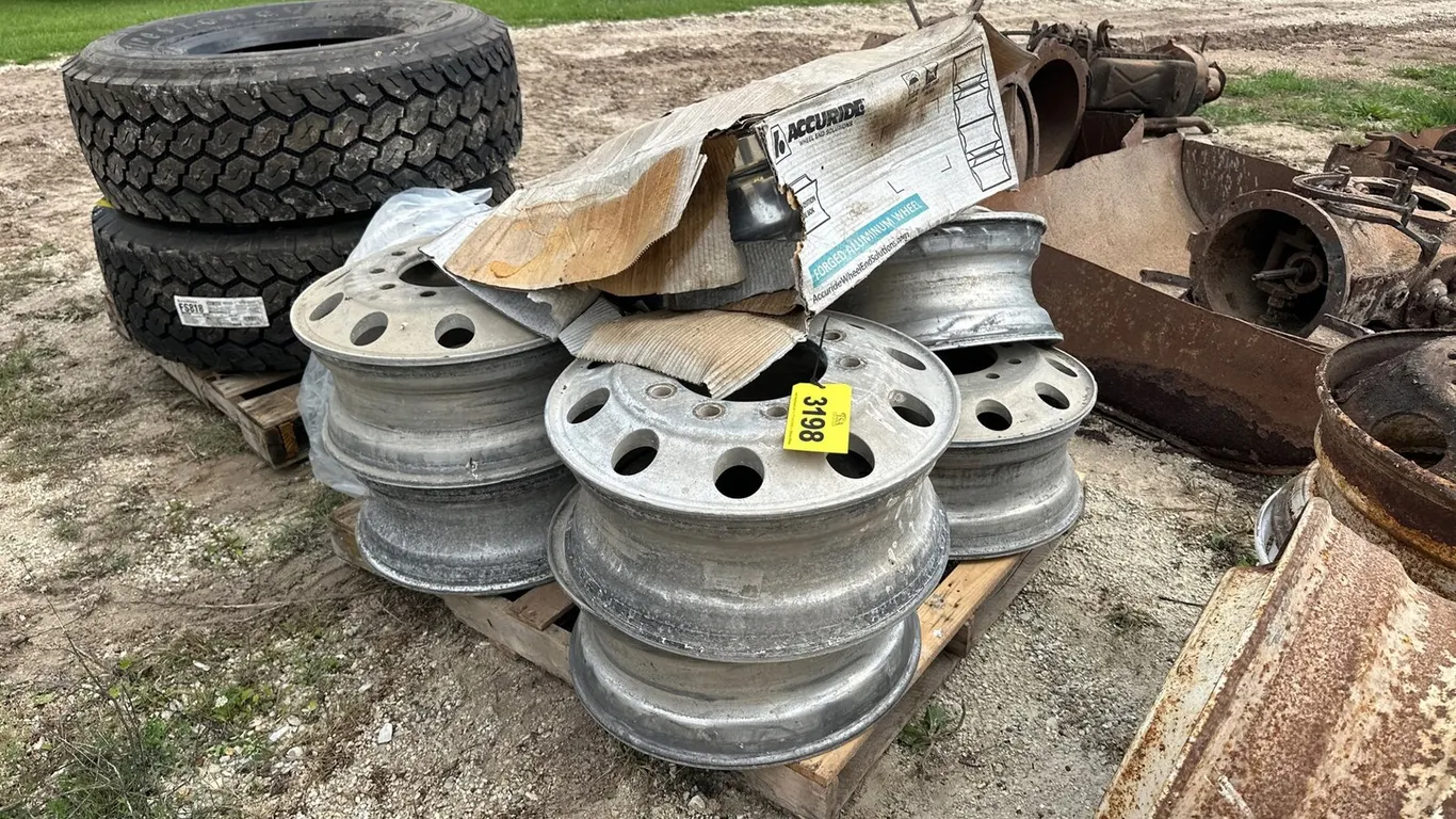 (10) Aluminum Truck Rims
