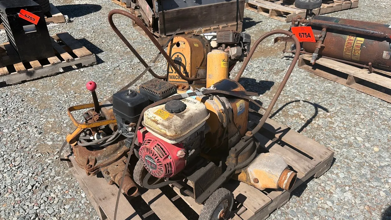 (3) Wacker Diaphragm Pumps