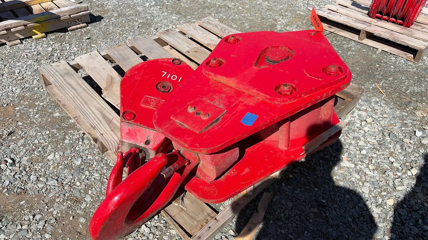 (2) McKissick Crane Blocks