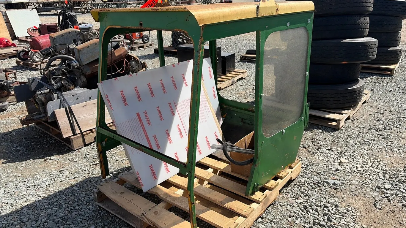 Compact Tractor Cab W/Misc. Parts