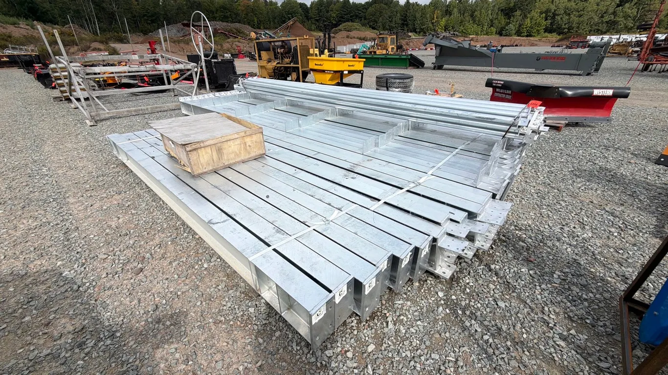 Unused 50'X100' Steel Building Frame