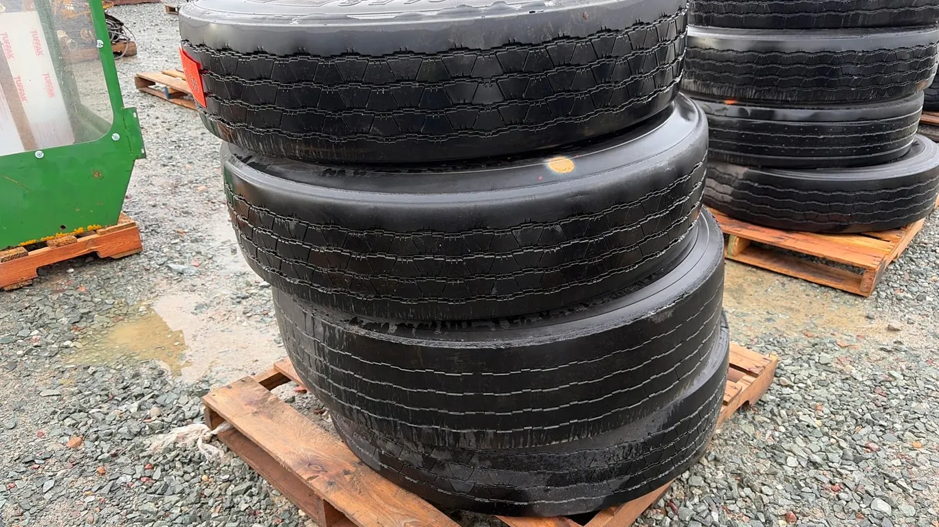 (4) 285/75R24.5 Tires