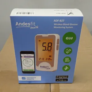 Lot of (6) Andesfit Health Wireless Blood Glucose Monitoring Systems