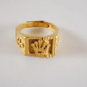 24k Yellow Gold Ring