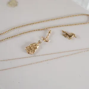 Lot of 14k Yellow Gold Jewelry
