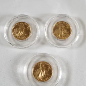 Lot of (3) 2015 $5 Gold Half Eagles