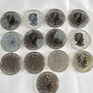 Lot of (13) $2 Canadian Silver Coins