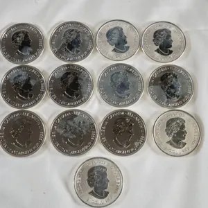 Lot of (13) $2 Canadian Silver Coins