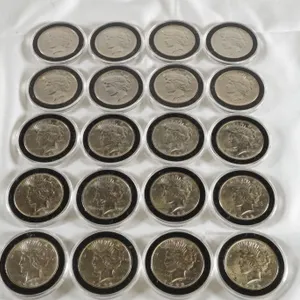 Lot of (20) Peace Dollars