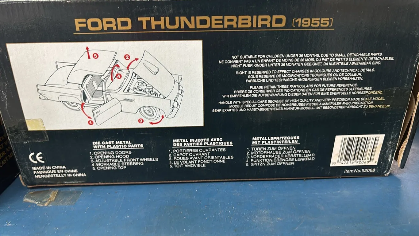 ROAD TOUGH 1955 FORD THUNDERBIRD