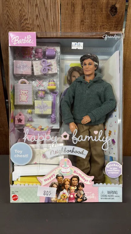 VINTAGE 2003 HAPPY FAMILY GRANDPA *IN ORIGINAL BOX*