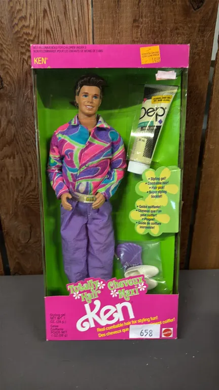 VINTAGE 1991 TOTALLY HAIR KEN *IN ORIGINAL BOX*