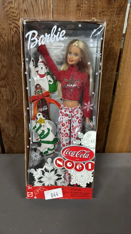 VINTAGE 2002 COCA-COLA NOEL BARBIE *IN ORIGINAL BOX*