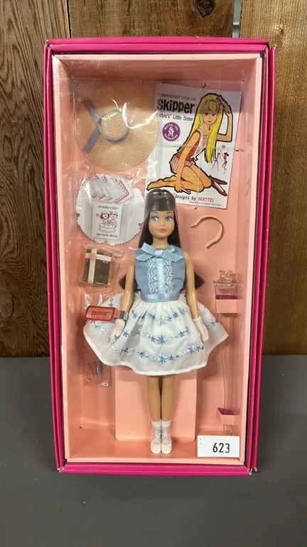 2013 BARBIE GOLD LABEL COLLECTION 50TH ANNIVERSARY SKIPPER DOLL *IN ORIGINAL BOX*