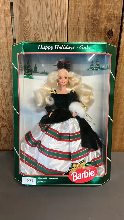 VINTAGE 1994 HAPPY HOLIDAYS - GALA BARBIE *IN ORIGINAL BOX*