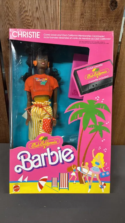 VINTAGE 1987 CLUB CALIFORNIA CHRISTIE *IN ORIGINAL BOX*