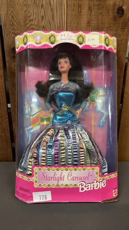 VINTAGE 1997 STARLIGHT CAROUSEL BARBIE *IN ORIGINAL BOX*