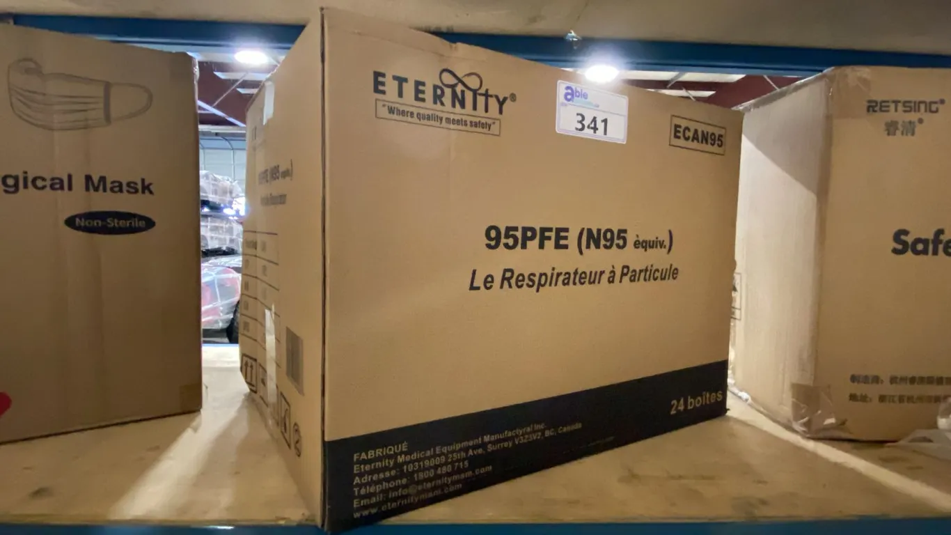 BOX OF ETERNITY SINGLE-USE COMMERCIAL SURGICAL MASKS