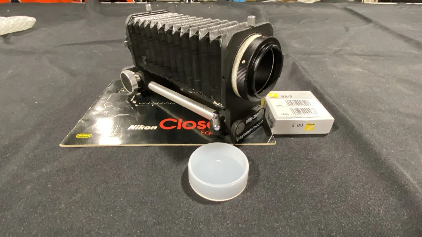NIKON SOLIGOR BAYONET-MOUNT CLOSE UP BELLOW SYSTEM